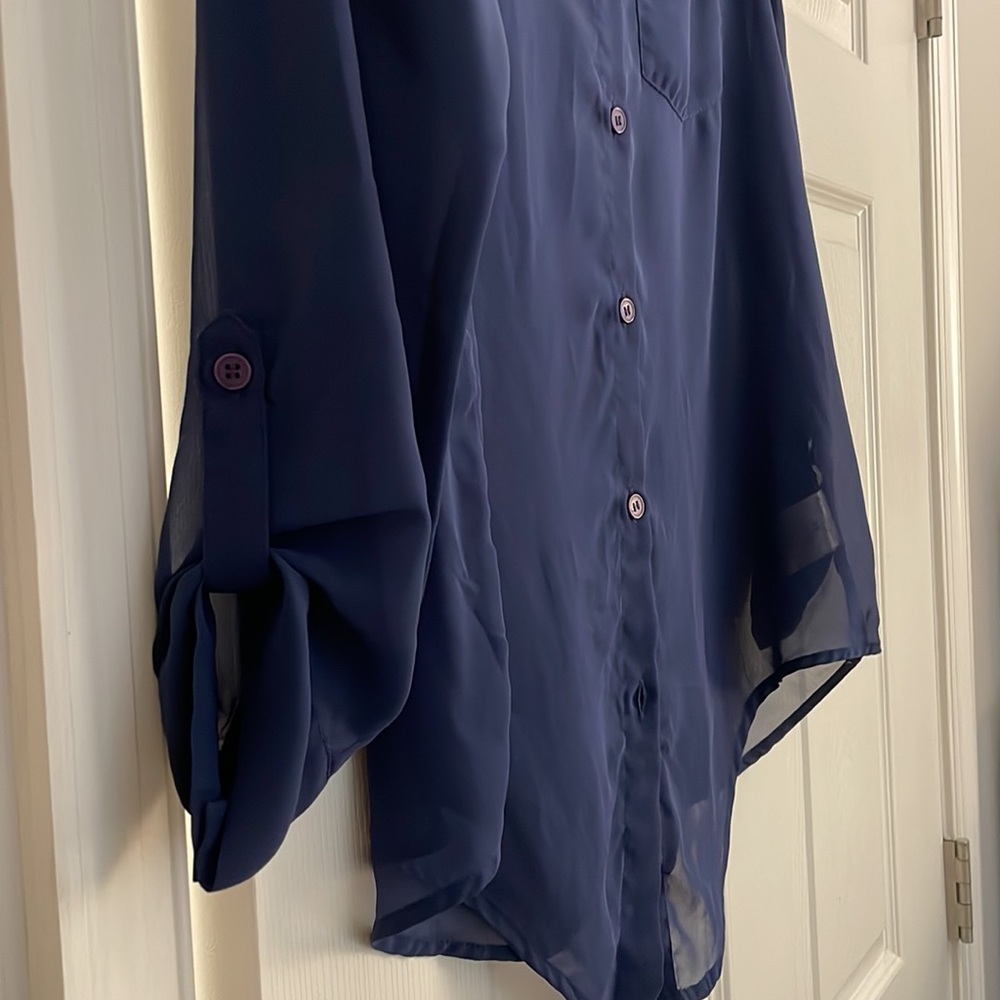 XS Jessica Simpson Button Down - Picture 3 of 7